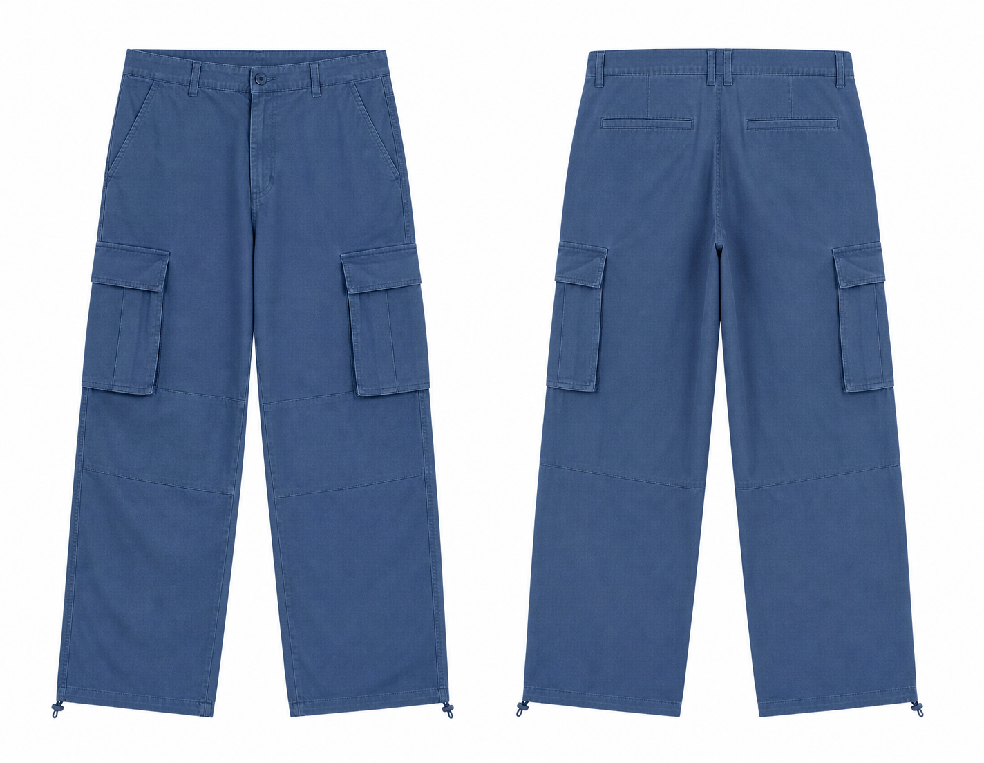 Blue Cargo Trouser